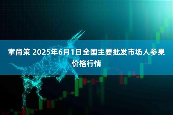 掌尚策 2025年6月1日全国主要批发市场人参果价格行情